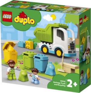 LEGO DUPLO Town 10945 Popelářský vůz a recyklován