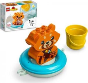 LEGO DUPLO 10964 Legrace ve vaně: Plovoucí panda červená