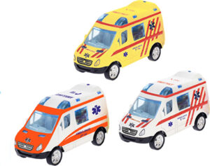 Auto Ambulance 8cm kov zpětný chod