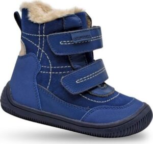 Chlapecké zimní boty Barefoot RAMOS BLUE