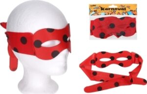 Set karneval - maska na oči beruška